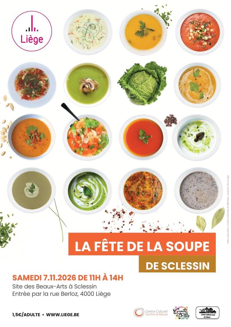 Official poster: Fête de la Soupe de Sclessin