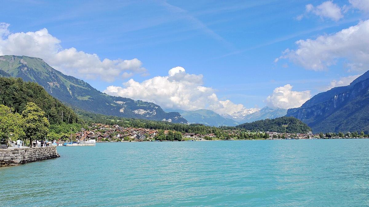 A view of Schwanden bei Brienz