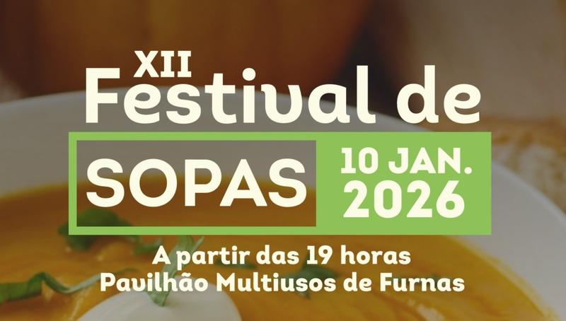 Cartaz oficial: XII Festival de Sopas das Furnas