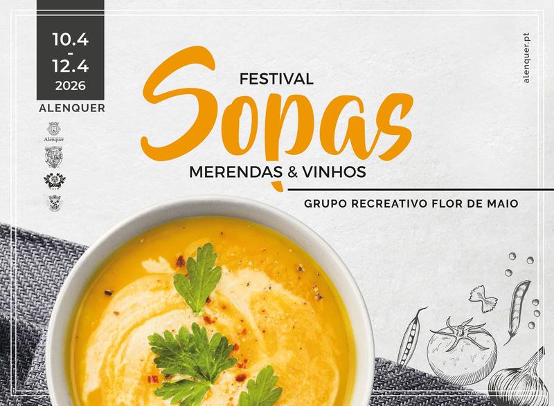 Cartaz oficial: 21.º Festival de Sopas, Merendas & Vinhos