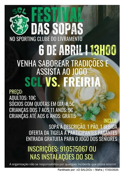 Festival das Sopas - Livramento  2025
