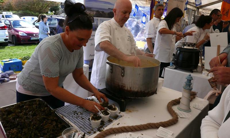 All-Ireland Chowder Cook-Off 2018, at the festival