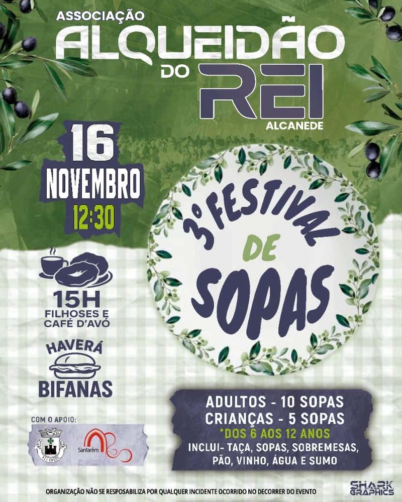 Cartaz oficial: 3.º Festival de Sopas