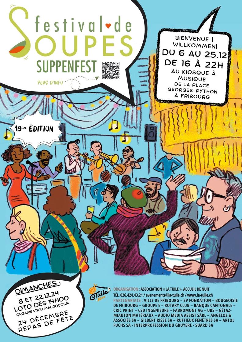 Official poster: Festival de Soupes