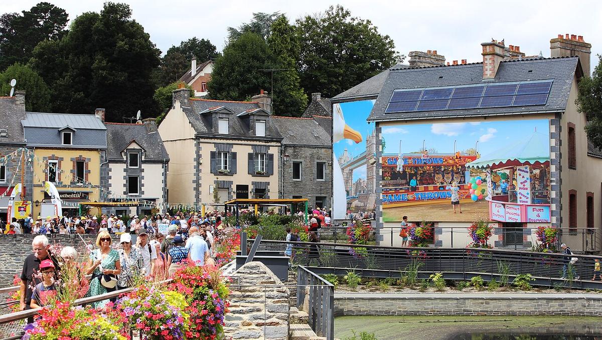 A view of La Gacilly