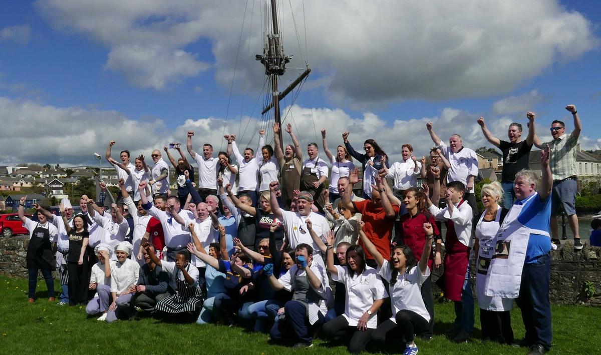 All-Ireland Chowder Cook-Off 2018, at the festival