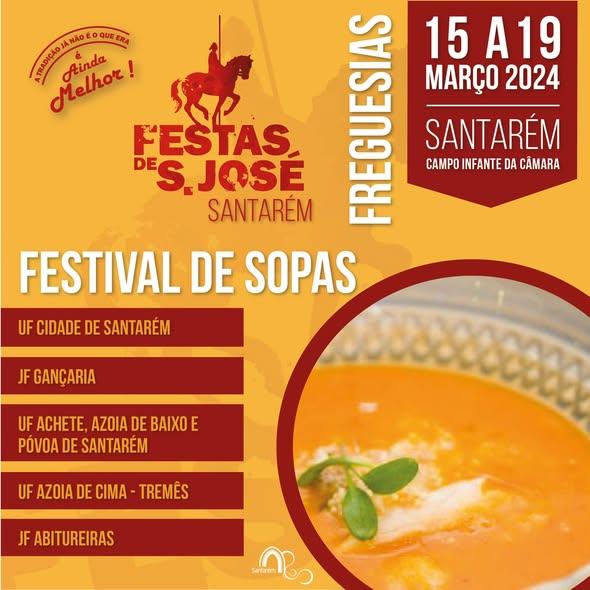 Cartaz oficial: Festival das Sopas das Festas de São José