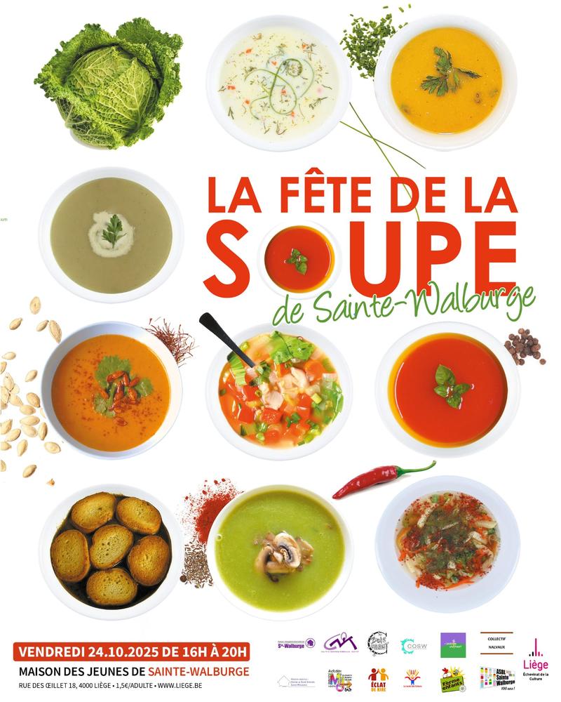 Official poster: Fête de la Soupe de Sainte-Walburge