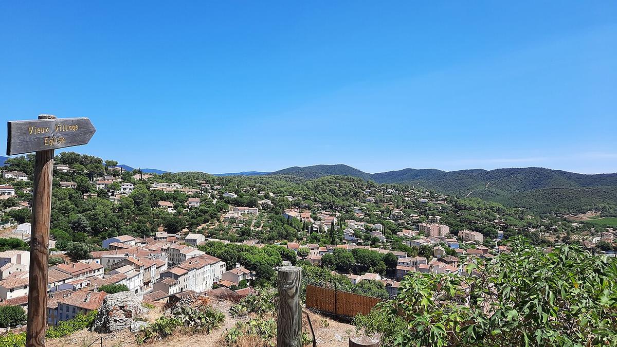 A view of Pierrefeu-du-Var