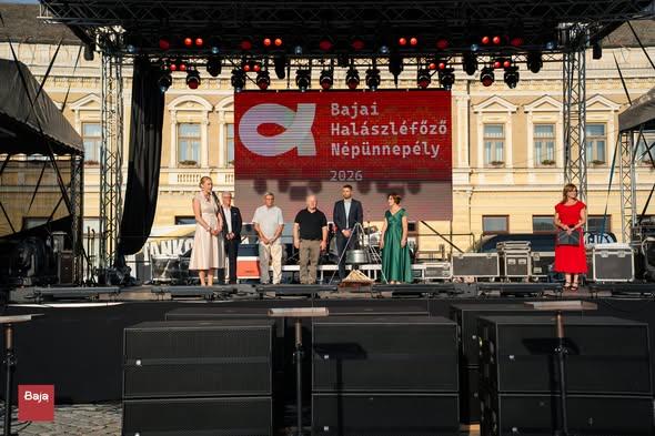 Bajai Halfőző Fesztivál 2026, at the festival