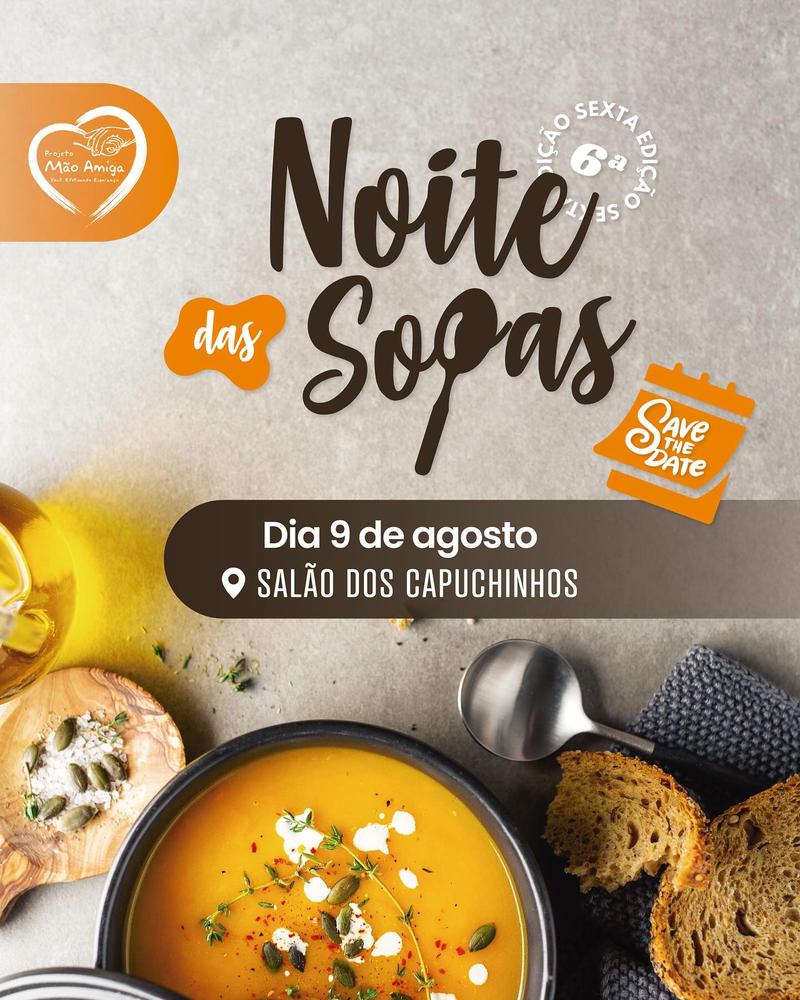 Official poster: Noite das Sopas