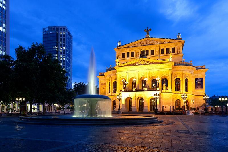 A view of Frankfurt am Main