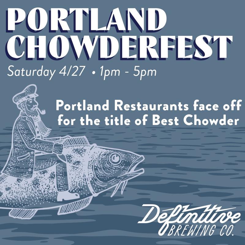 Official poster: Portland Chowderfest