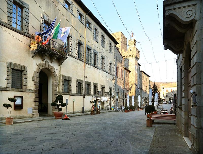 A view of Santa Fiora