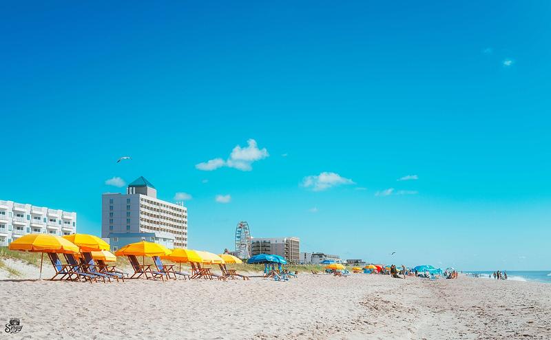 A view of Carolina Beach