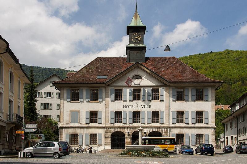 A view of Moutier