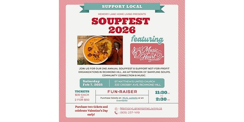 Official poster: Soupfest (Richmond Hill)