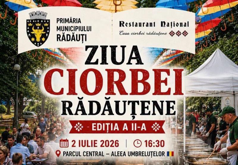 Official poster: Ziua Ciorbei Rădăuțene