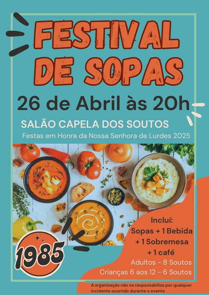Cartaz oficial: Festa dos Soutos Caranguejeira