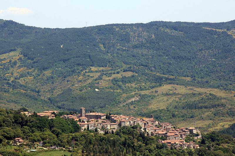 A view of Santa Fiora