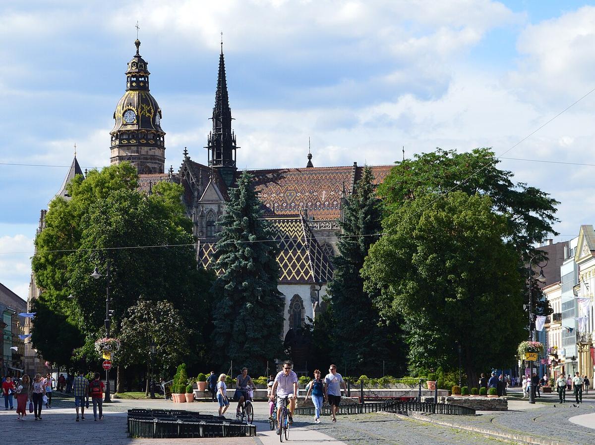 A view of Košice