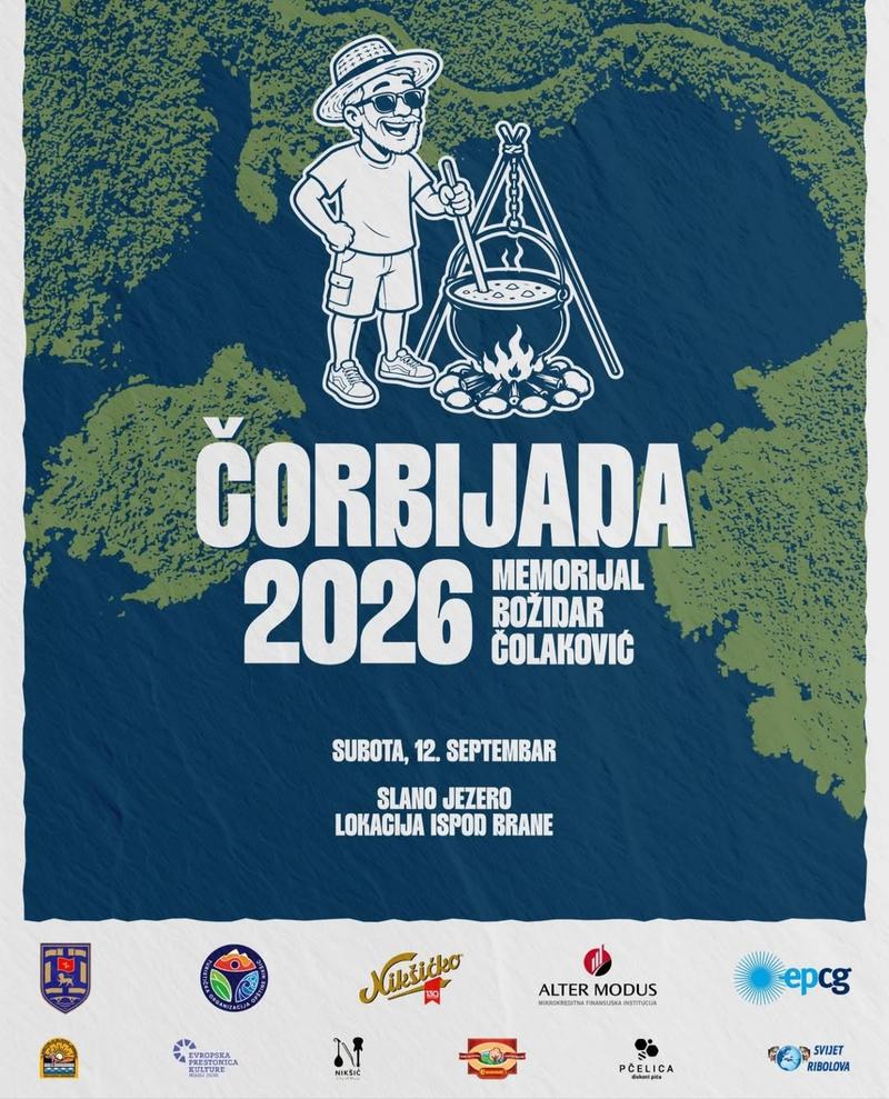Cartaz oficial: Čorbijada Nikšić