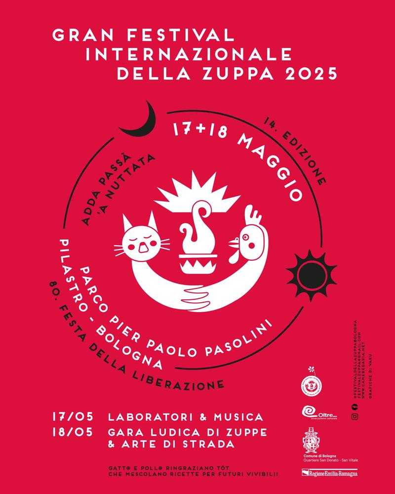 Official poster: Gran Festival Internazionale della Zuppa di Bologna