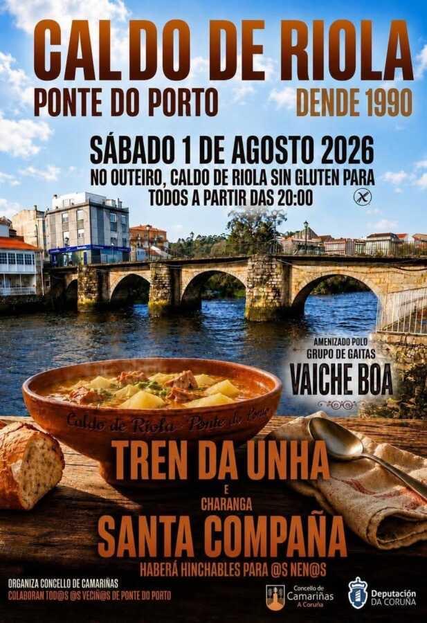 Official poster: Festa do Caldo de Riola