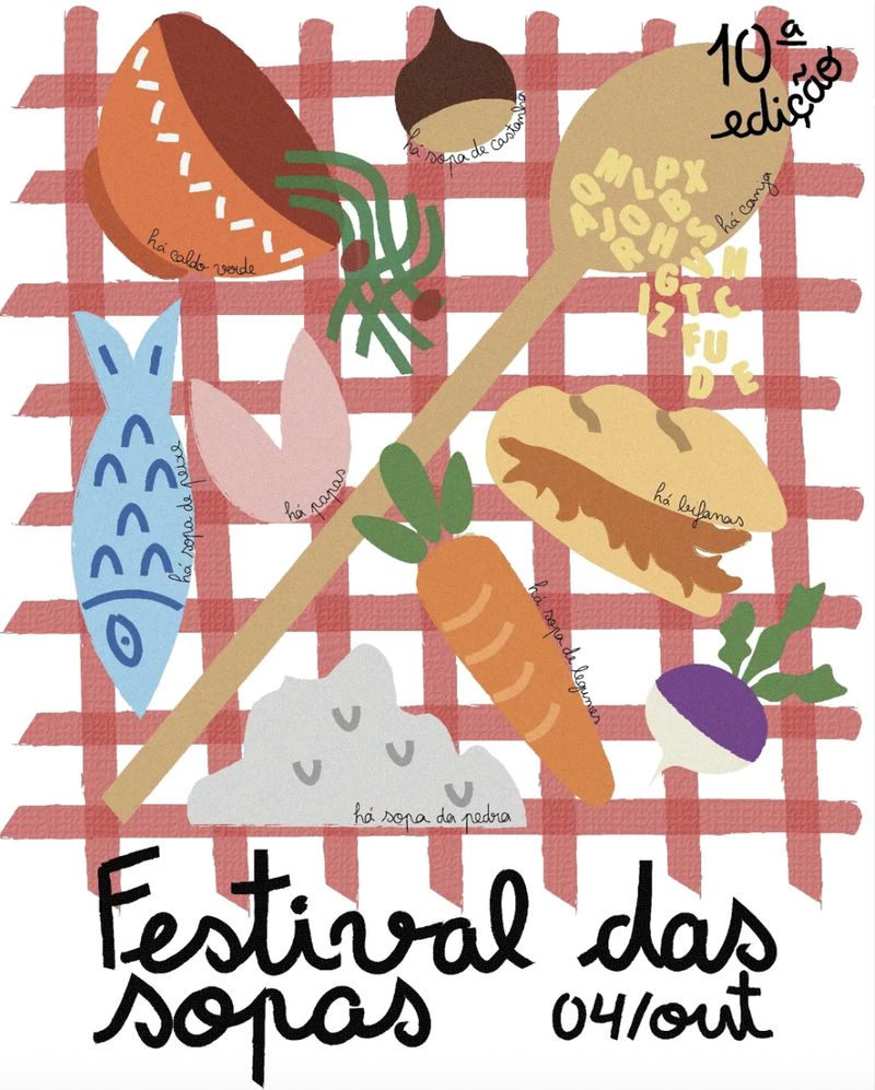 Cartaz oficial: Festival das Sopas de Espinho