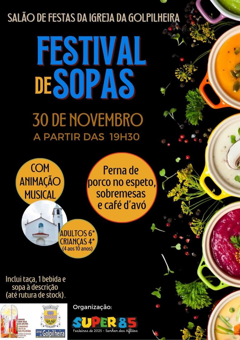 Official poster: Festival de Sopas da Golpilheira
