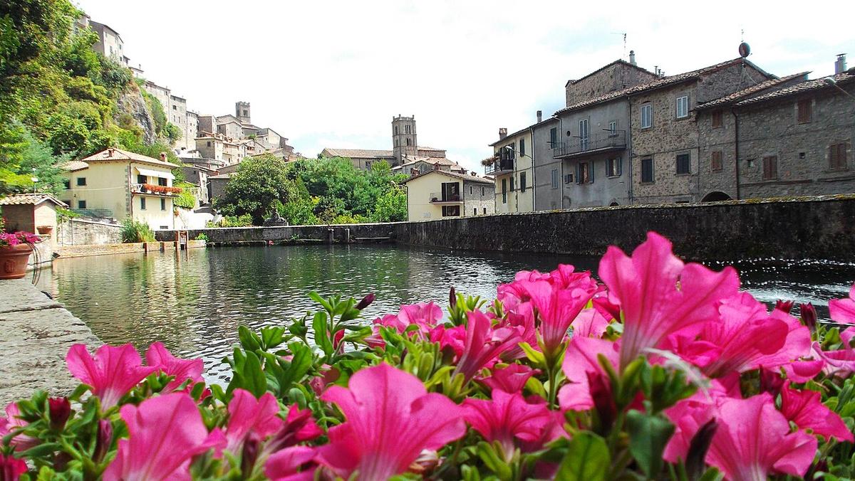 A view of Santa Fiora
