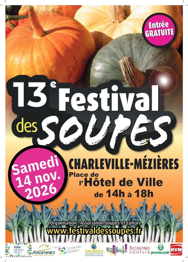 Cartaz oficial: Festival des Soupes