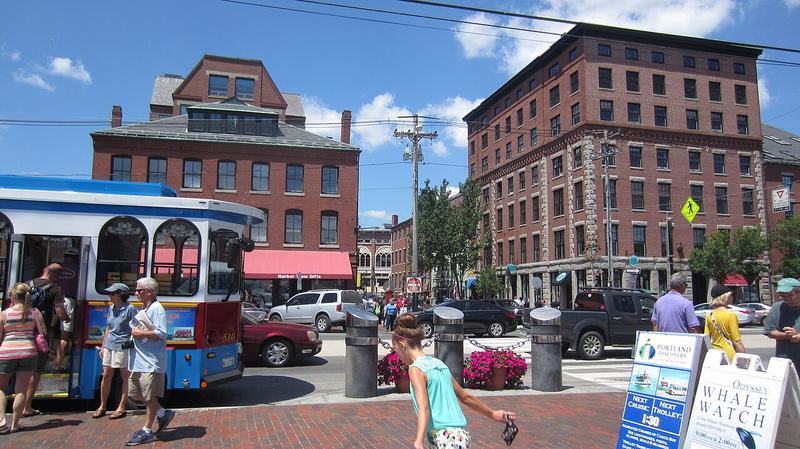A view of Portland