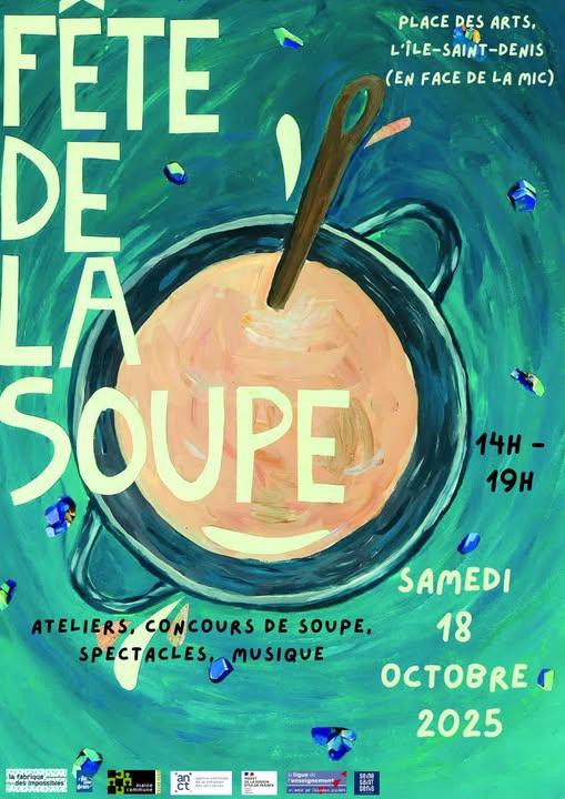 Official poster: Fête de la Soupe de L'Île-Saint-Denis