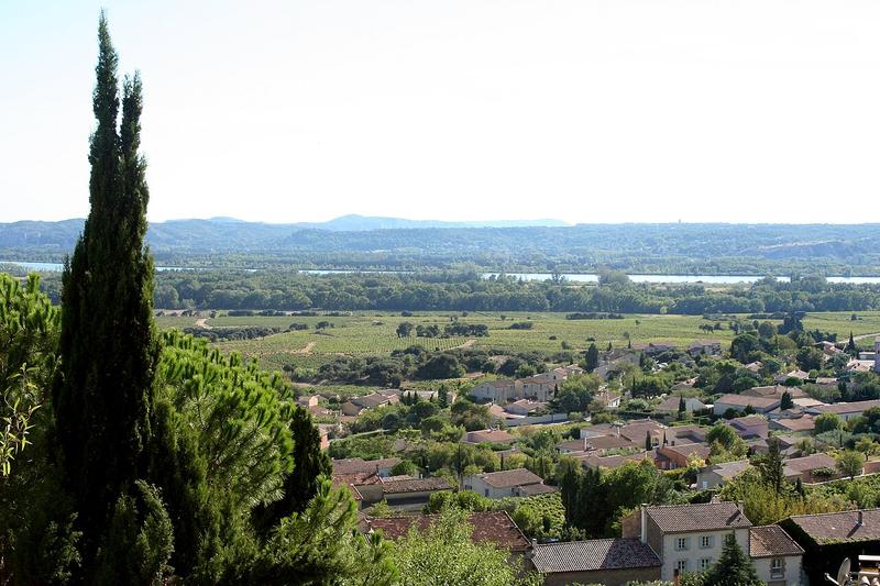 A view of Châteauneuf-du-Pape
