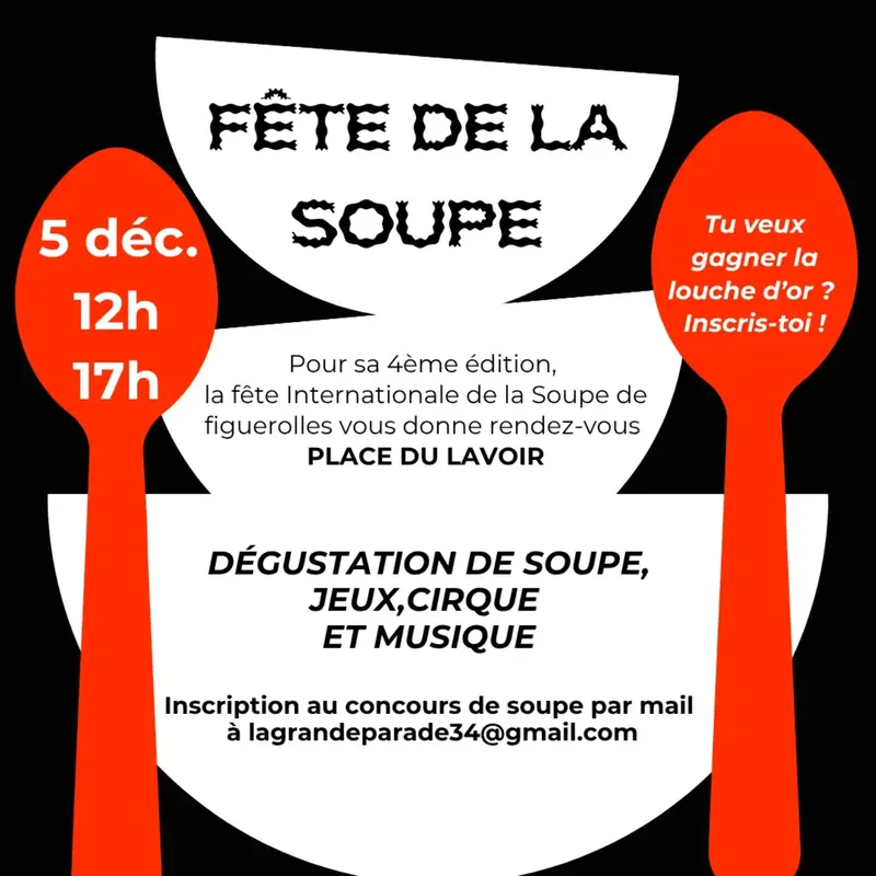 Cartaz oficial: Fête de la Soupe de Figuerolles