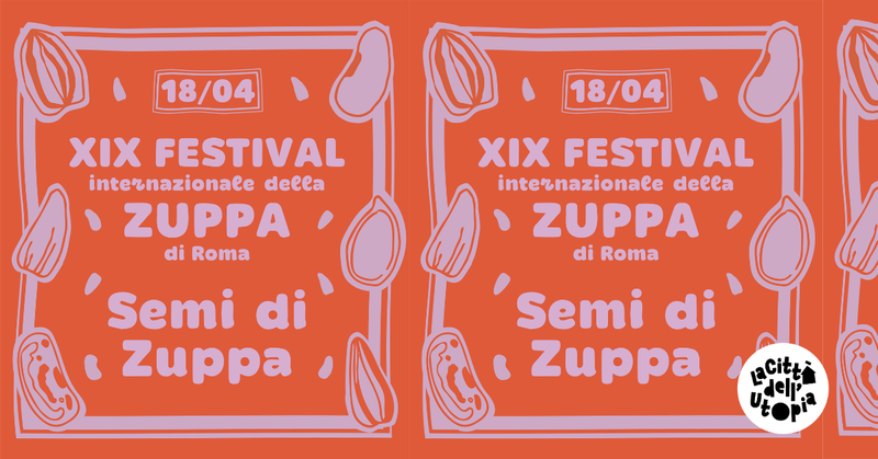 Official poster: Festival Internazionale della Zuppa di Roma
