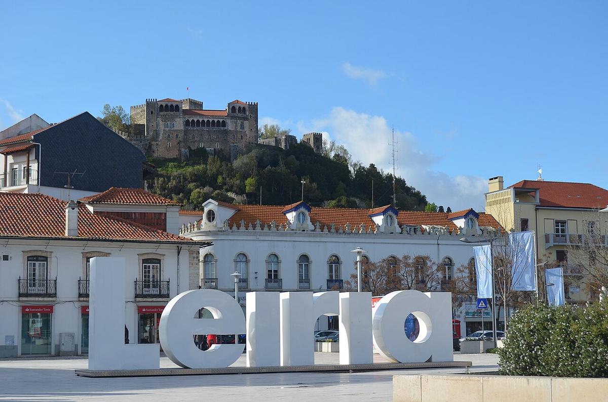 Vista de Leiria
