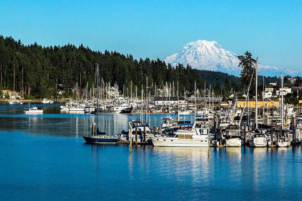 A view of Gig Harbor