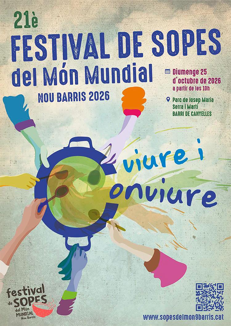 Official poster: Festival de Sopes del Món