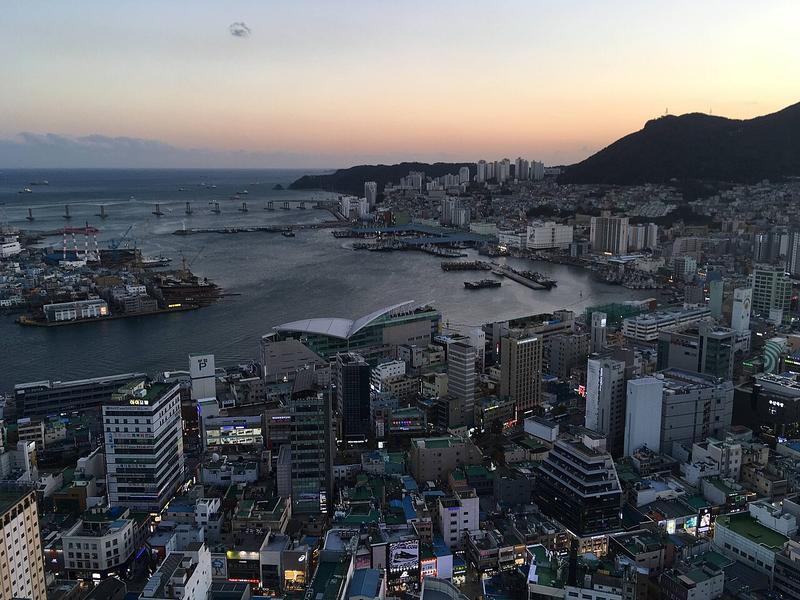 Vista de Busan