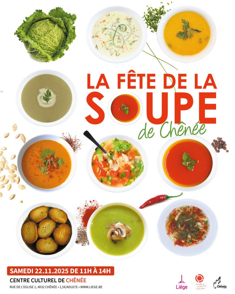 Official poster: 9th Fête de la Soupe