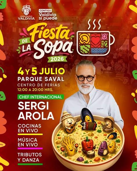 Official poster: 5ª Fiesta de la Sopa