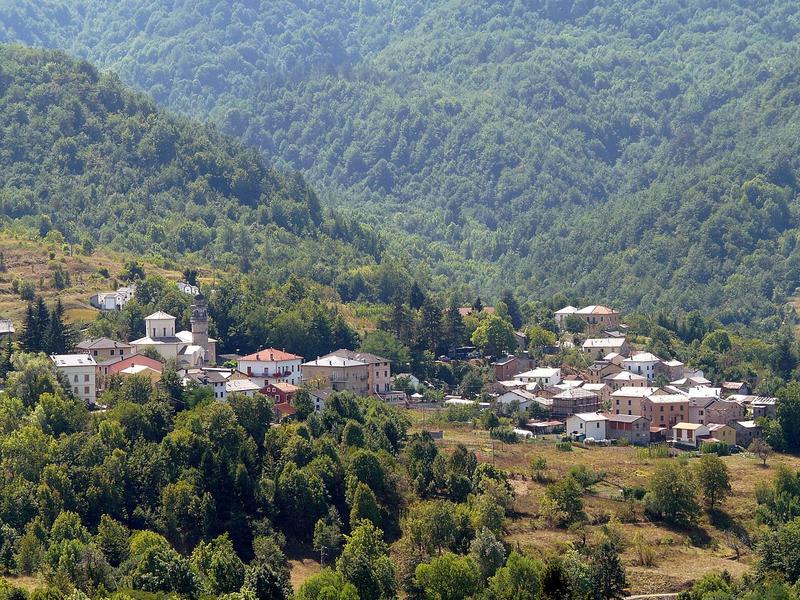 A view of Rezzoaglio
