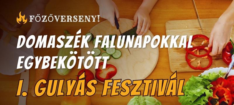 Official poster: Domaszéki Gulyás Fesztivál