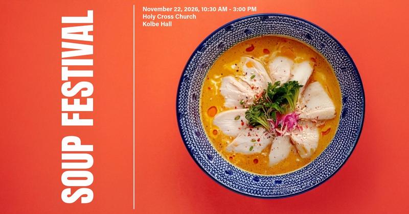 Official poster: Soup Festival - Fall 2026