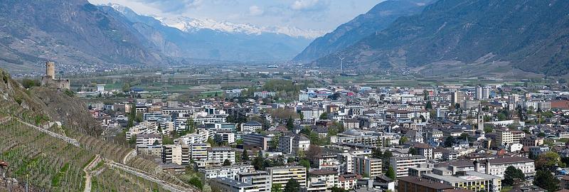A view of Martigny