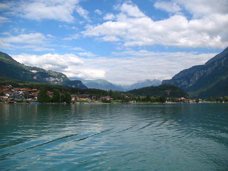 A view of Schwanden bei Brienz