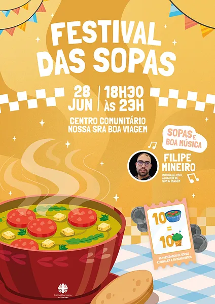 Festival de Sopas promove sabores, música e solidariedade na Leirosa - Figueira da Foz 2025
