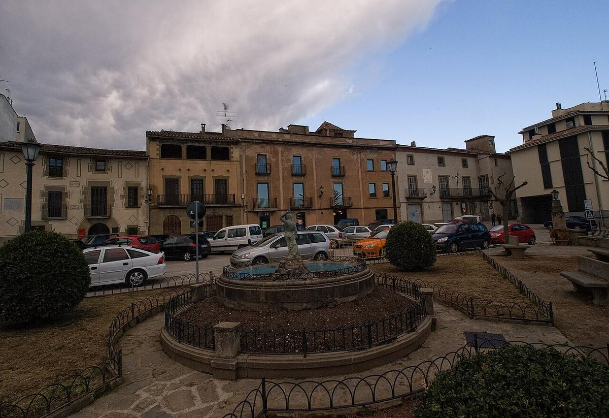 A view of Castellterçol